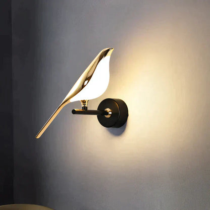 LumiBird | Skandinavische LED-Vogel-Wandleuchte