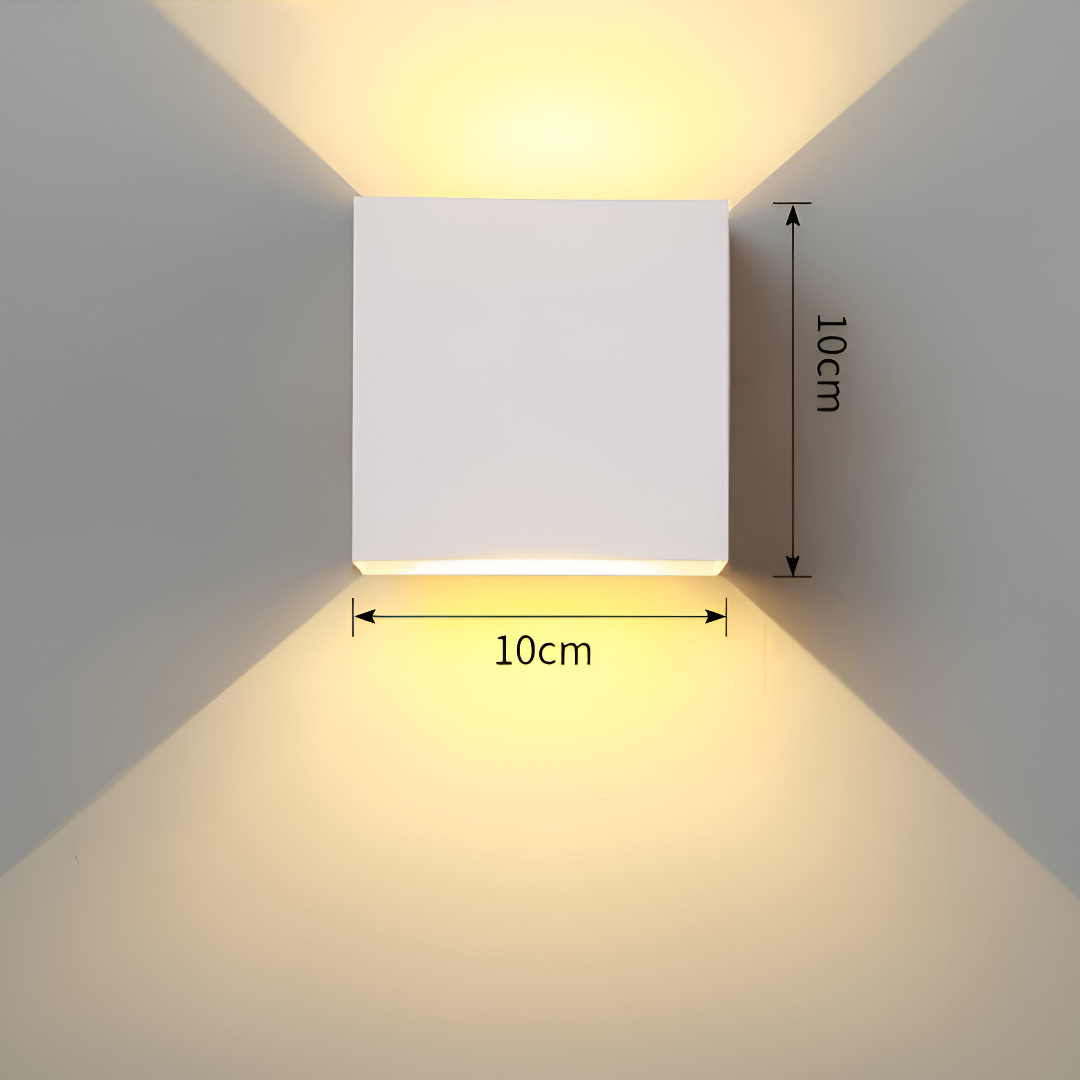 NordicLight 2.0 - Moderne LED-Wandleuchte mit mit Bewegungssensor