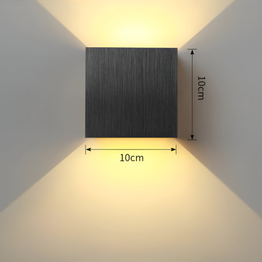 NordicLight 2.0 - Moderne LED-Wandleuchte mit mit Bewegungssensor