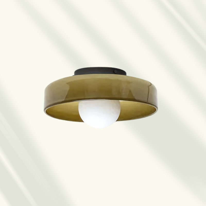 LumiRound - Moderne LED-Deckenleuchte (25x15cm)