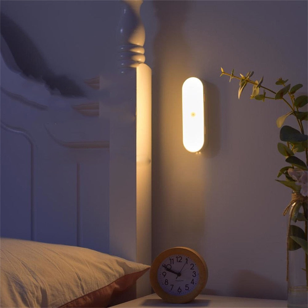 WallSmart  - LED-Wandleuchte mit wiederaufladbarem USB-Kabel und kabellosem Bewegungssensor