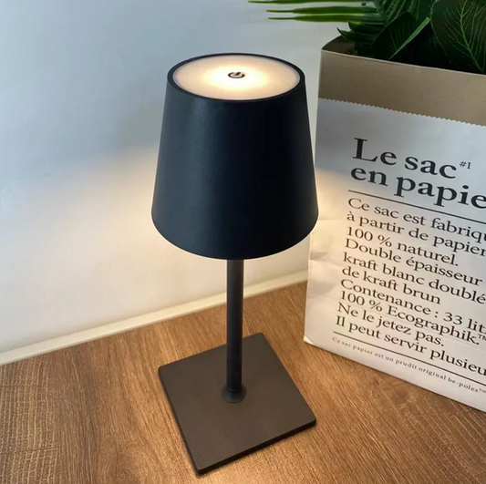 Kabellose Dimmbare LED Akku Tischlampe LauraDeko - Modern über Touch | Wohnzimmer | Leselampe | Nachttischlampe