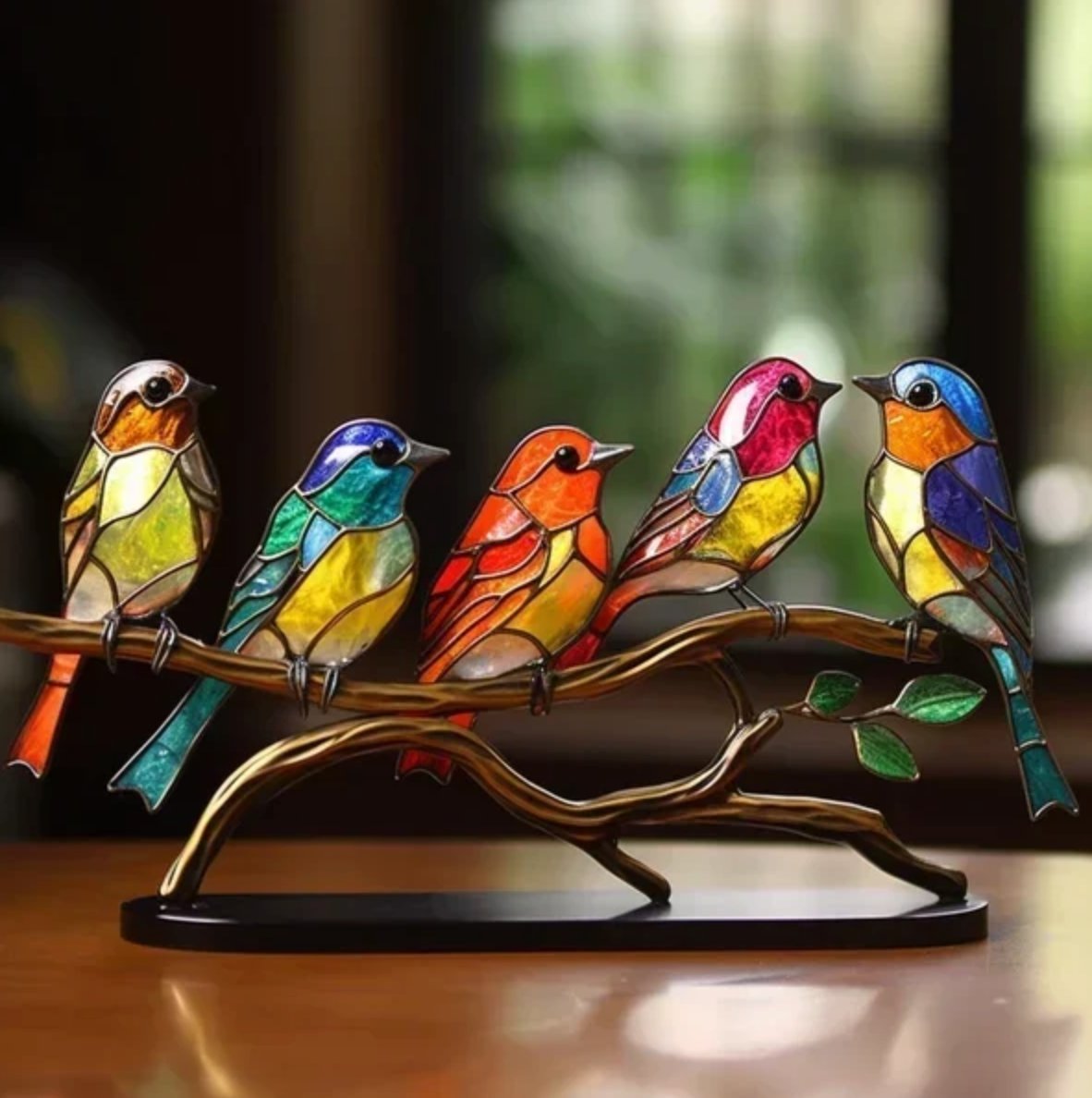 LumiBird - Vogelfiguren in getöntem Glas für ein anspruchsvolles Innendesign - Deko | Garten | Wohnzimmer