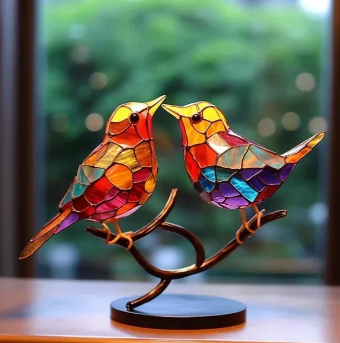 LumiBird - Vogelfiguren in getöntem Glas für ein anspruchsvolles Innendesign - Deko | Garten | Wohnzimmer