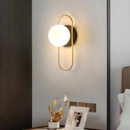 Nidia – Moderne LED Wandleuchte mit stilvollen Akzenten füs Wohmzimmer und Schlafzimmer