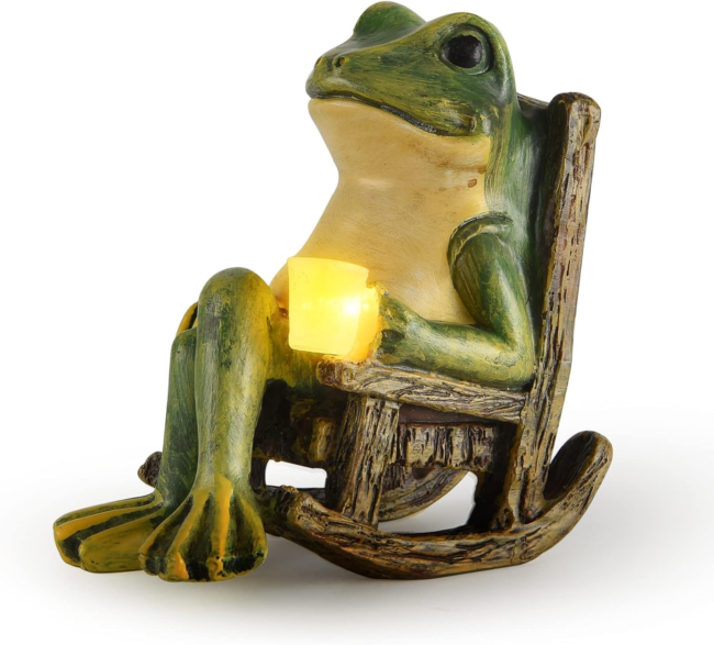 GlowFrog – Leuchtender Gartendekor Frosch